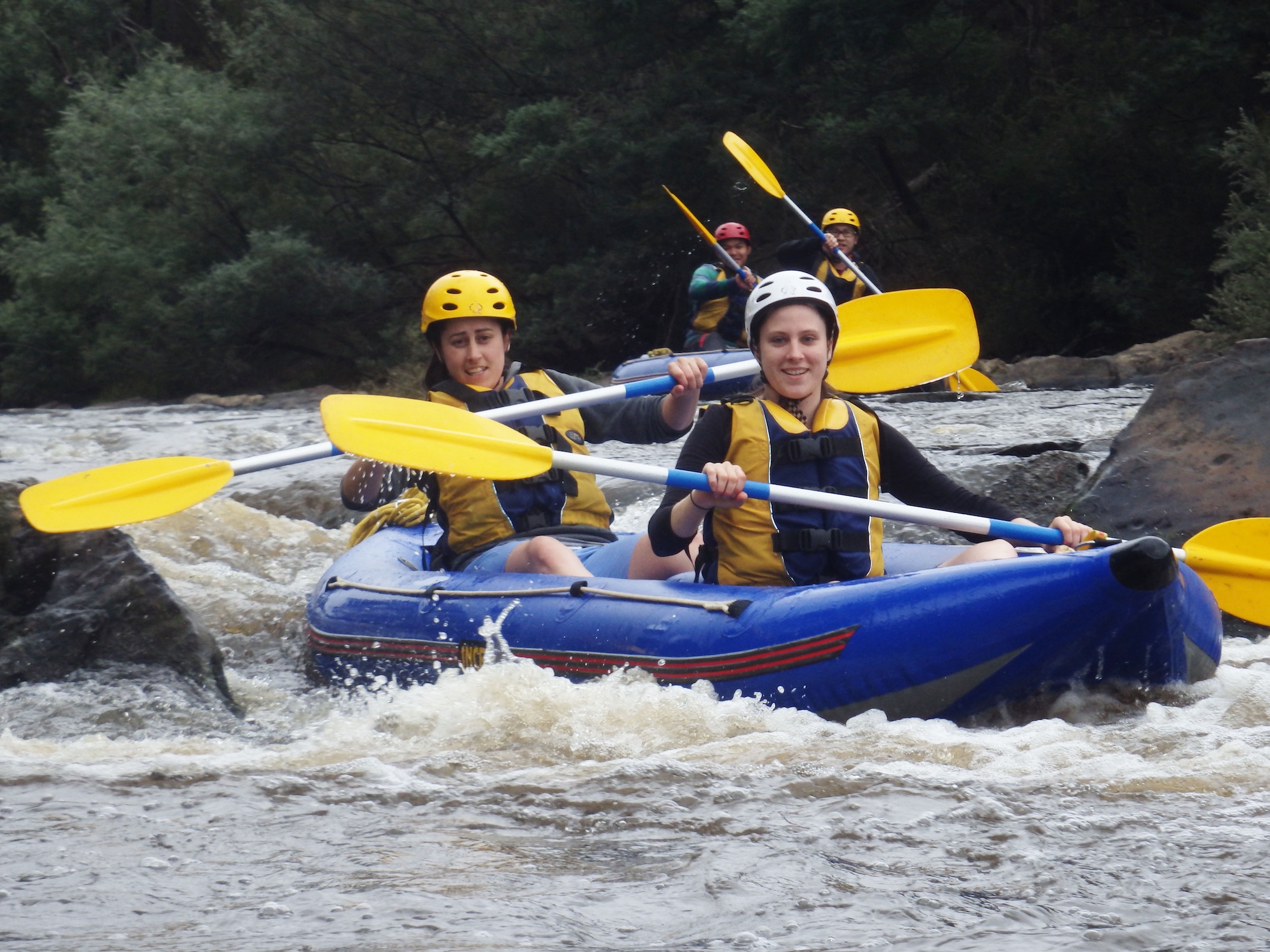 Students on Adventure Hub school camp in the Yarra Valley