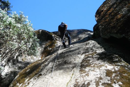 Abseiling