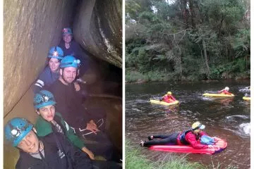 Caving & River Sledding Private Tour