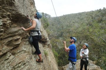 Rock Climbing & Abseiling Private Tour